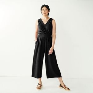 Nine West Surplice Front Jumpsuit